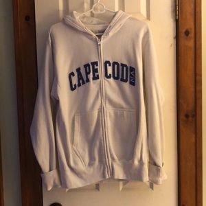 Oversized zip up hoodie